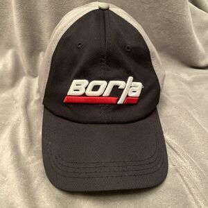 Borla Hat Men’s Snapback Black/Gray Baseball Cap Adjustible